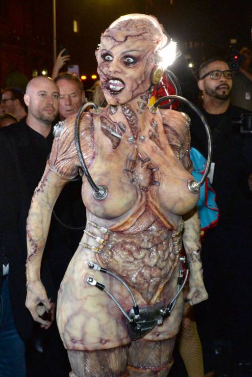 Heidi Klum na Halloween 2019