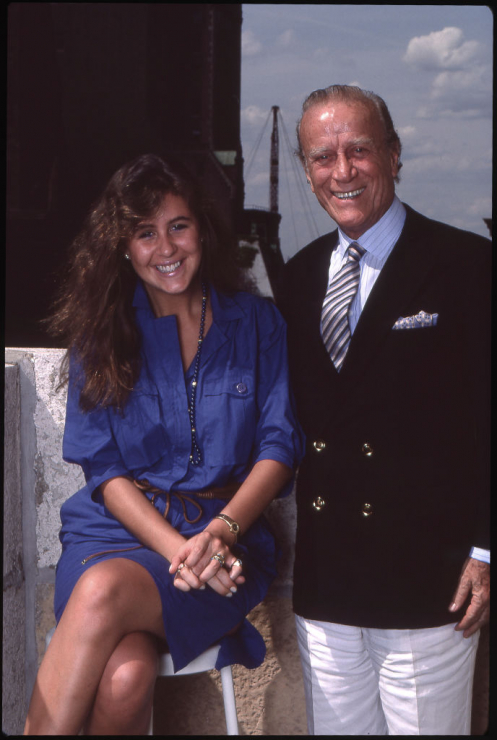 Patricia i Aldo Gucci, 1982