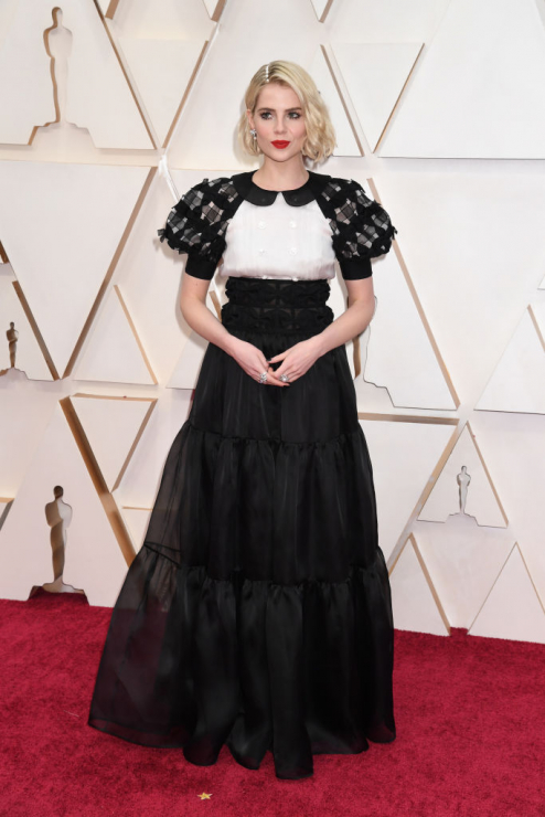 Oscary 2020: Lucy Boynton w Chanel