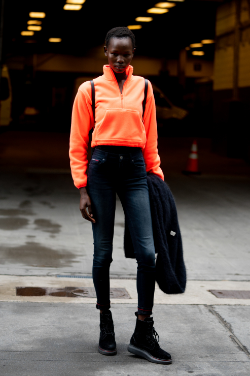 Street fashion: New York Fashion Week. Stylizacje