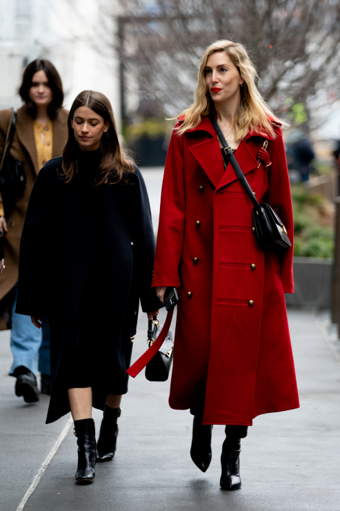 Street fashion: New York Fashion Week. Stylizacje