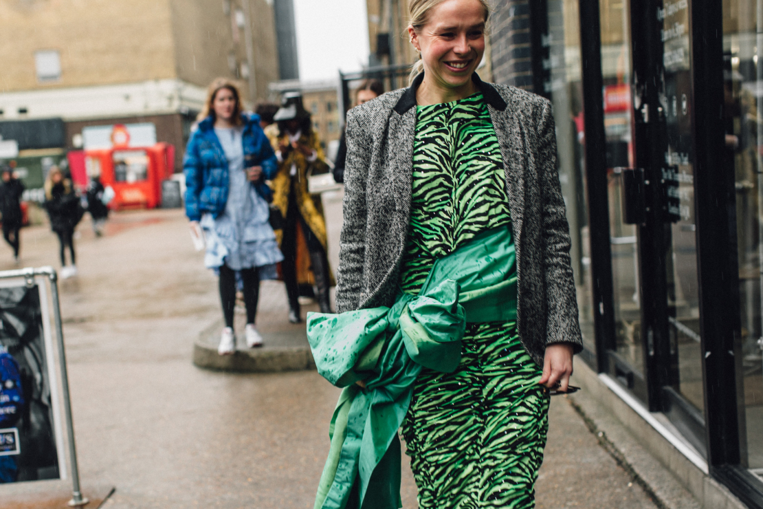 London Fashion Week jesień-zima 2020/2021: street fashion