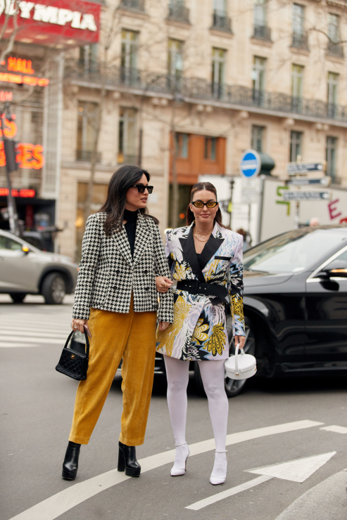 Paryski Tydzień Mody: street fashion