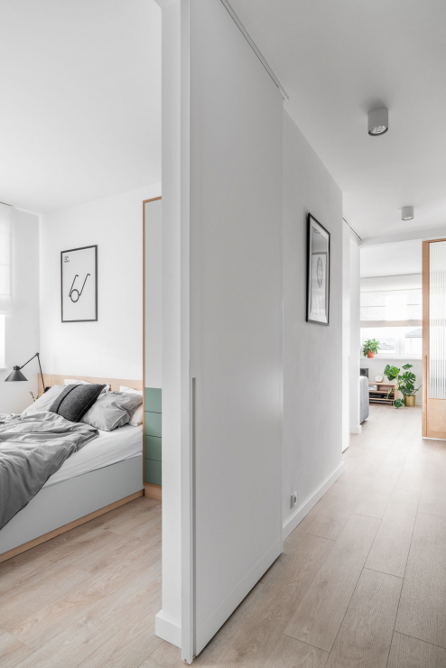 Skandynawski styl w gdańskim mieszkaniu, projekt: Raca Architekci