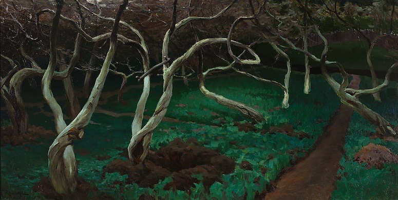 Ferdynand Ruszczyc, „Stare Jabłonie", 1900