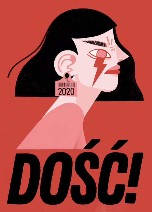 Strajk Kobiet: plakaty grafików i ilustratorów z Pogotowia Graficznego