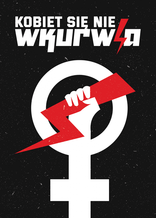Strajk Kobiet: plakaty grafików i ilustratorów z Pogotowia Graficznego