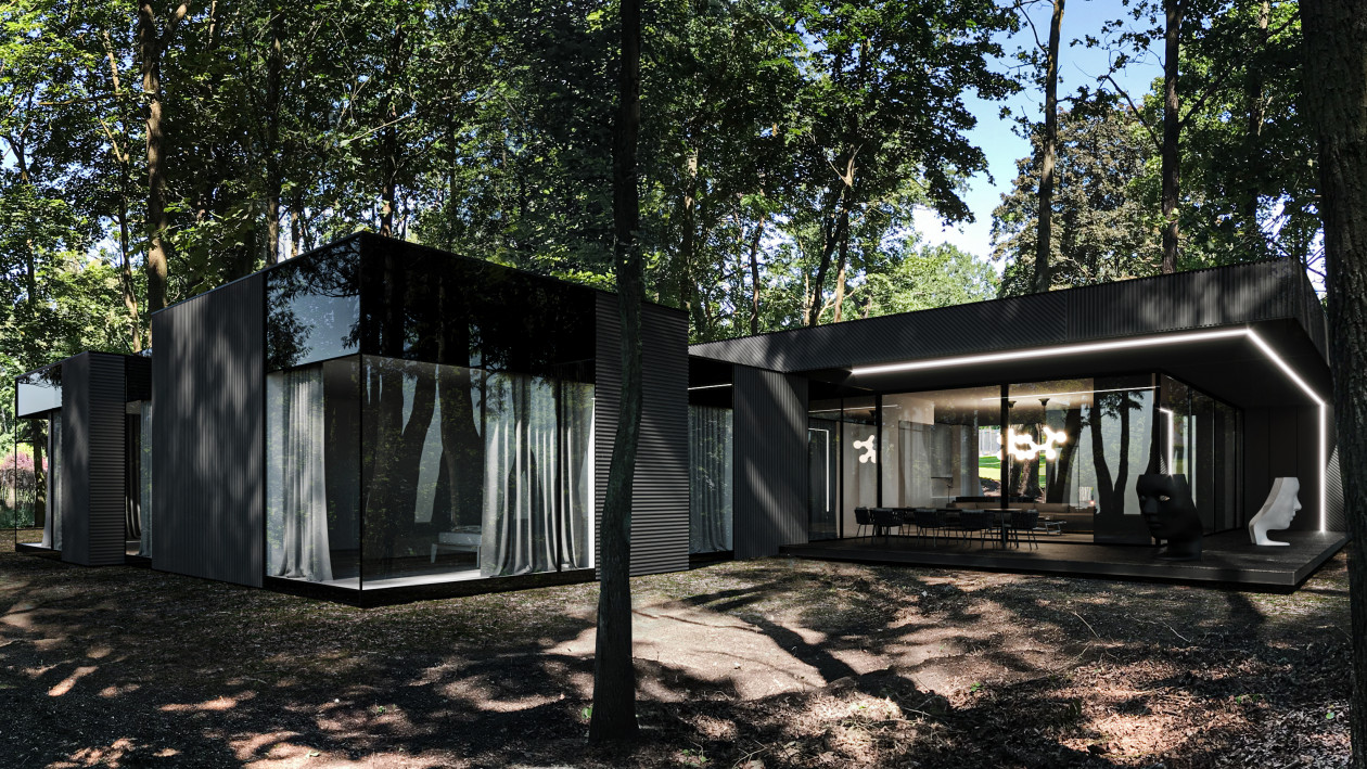 RE: DARK HOUSE, projekt Marcin Tomaszewski, pracownia REFORM Architekt