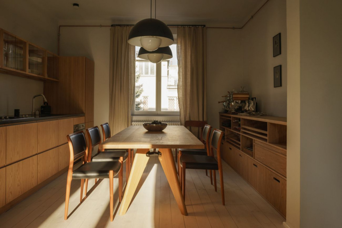 Mieszkanie w dwurodzinnym domu na warszawskim Żoliborzu, projekt: Loft Kolasiński