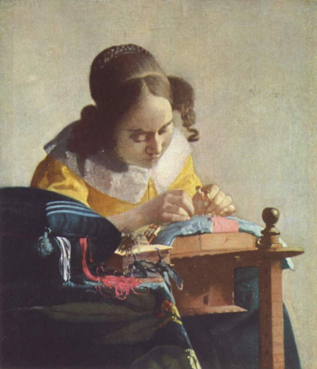Koronczarka, Jan Vermeer