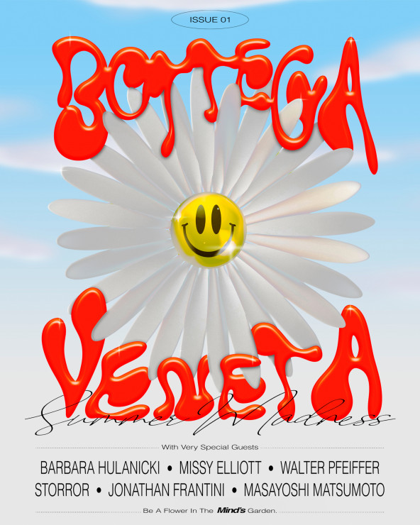 Publikacja Bottega Veneta "Issue 01" - kwartalny internetowy żurnal