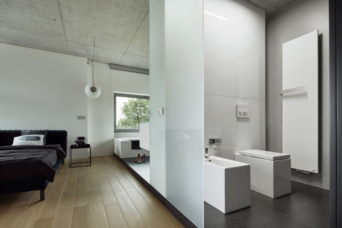 Dom w minimalistycznym stylu, projekt: studio architektury Momo