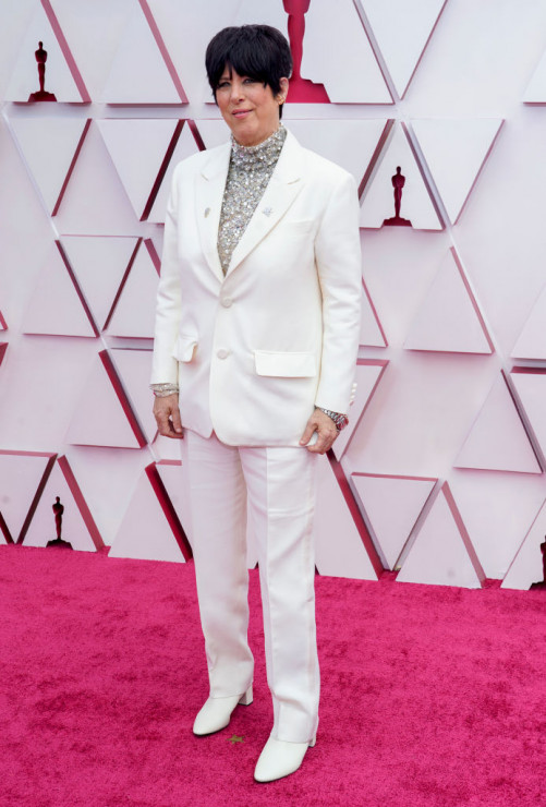 Oscary 2021: Diane Warren w stylizacji Valentino