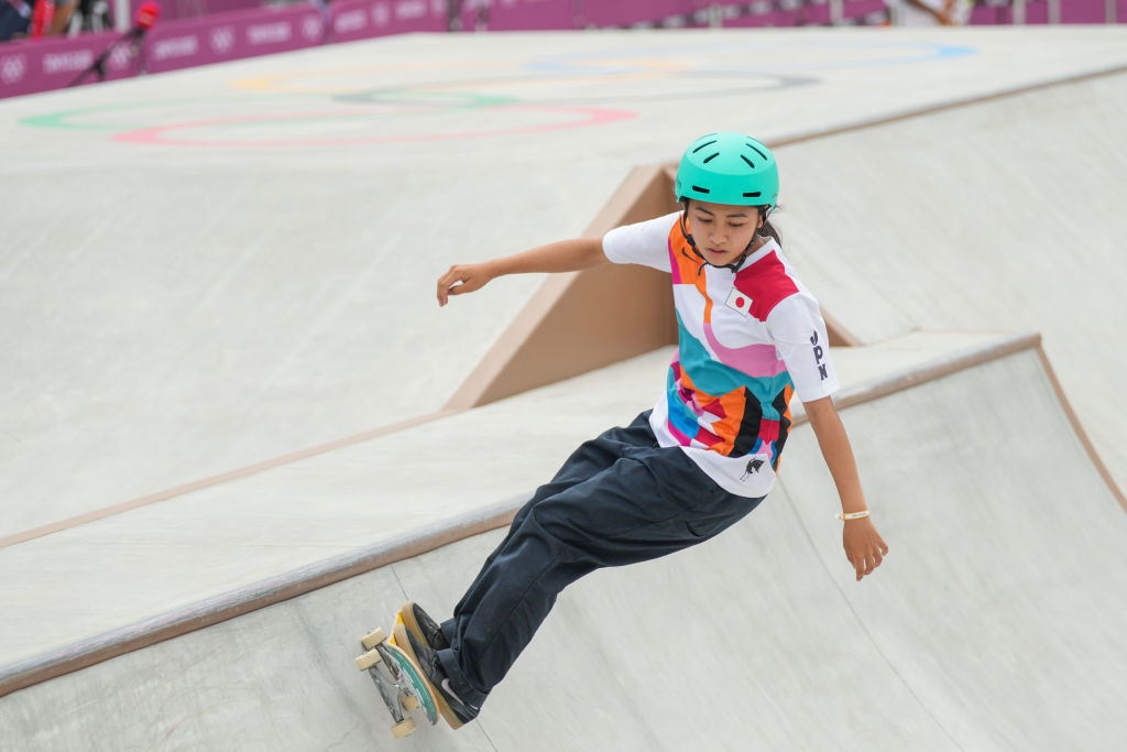 Funa Nakayama na Igrzyskach Olimpijskich w Tokio.