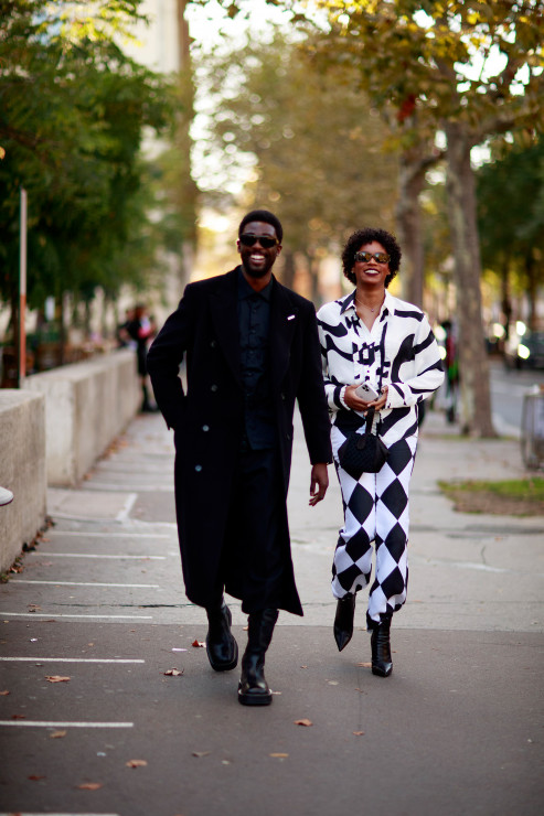 Paris fashion week: street fashion