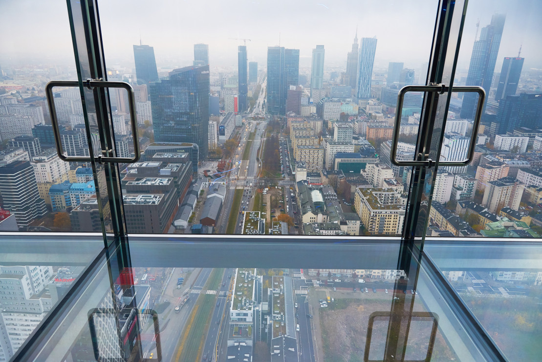 Skyfall Warsaw - platforma widokowa w wieżowcu Warsaw Unit