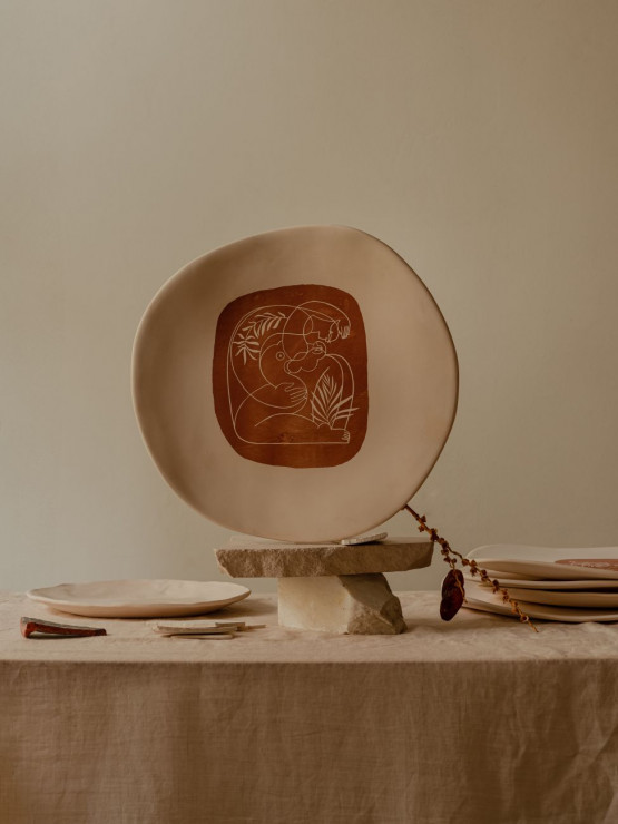 Kolekcja ceramiki ściennej FRØPT x Anna Nogalska