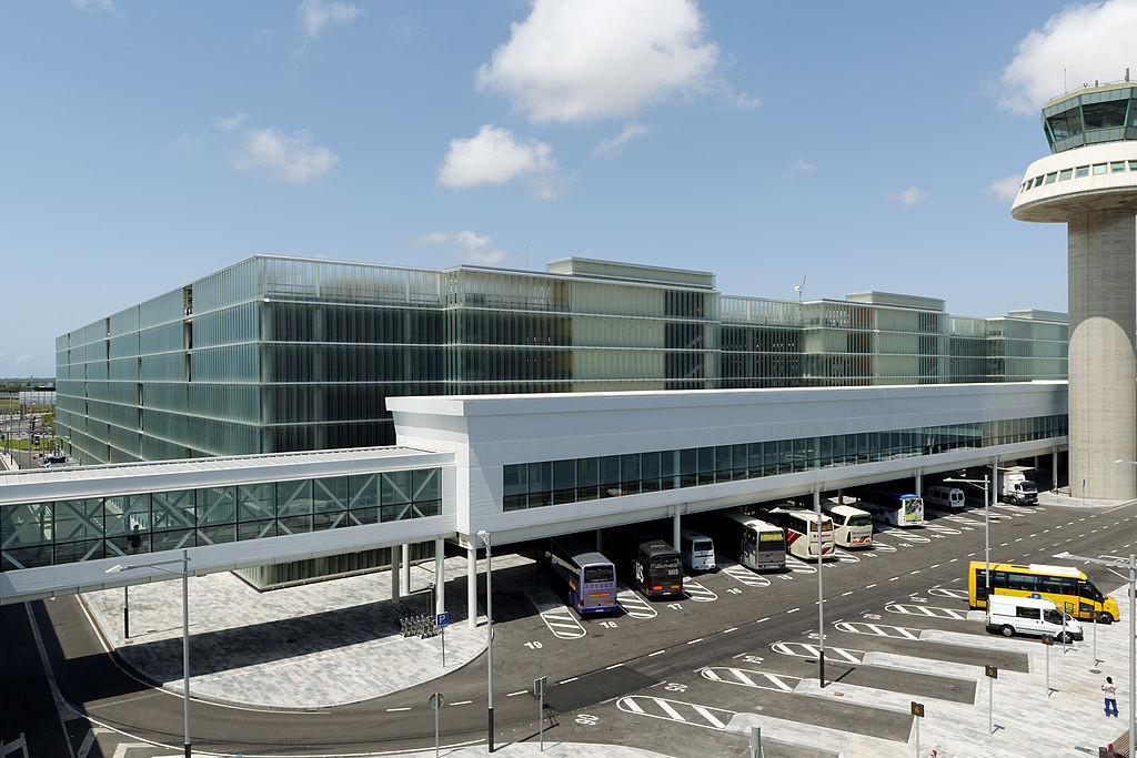 Terminal lotniska w Barcelonie, projekt Ricardo Bofill
