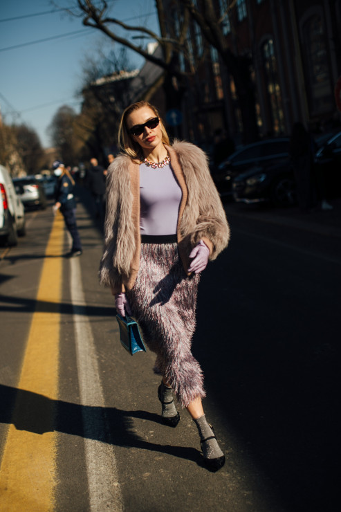 Milan Fashion Week jesień-zima 2022/2023: street style