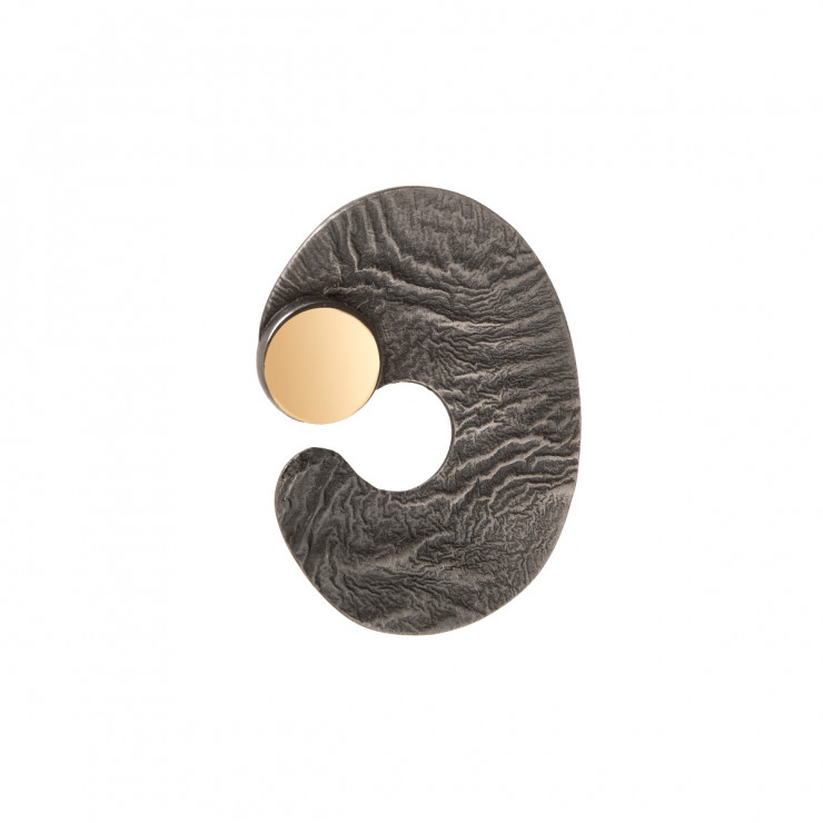 Ręcznie wykonany pin z kolekcji Moon, Orska, 140 zł