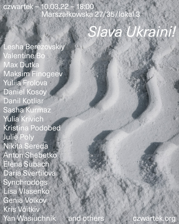Wystawa "Slava Ukraini!" w galerii czwartek