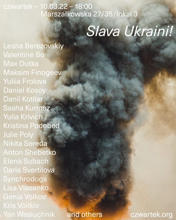 Wystawa "Slava Ukraini!" w galerii czwartek