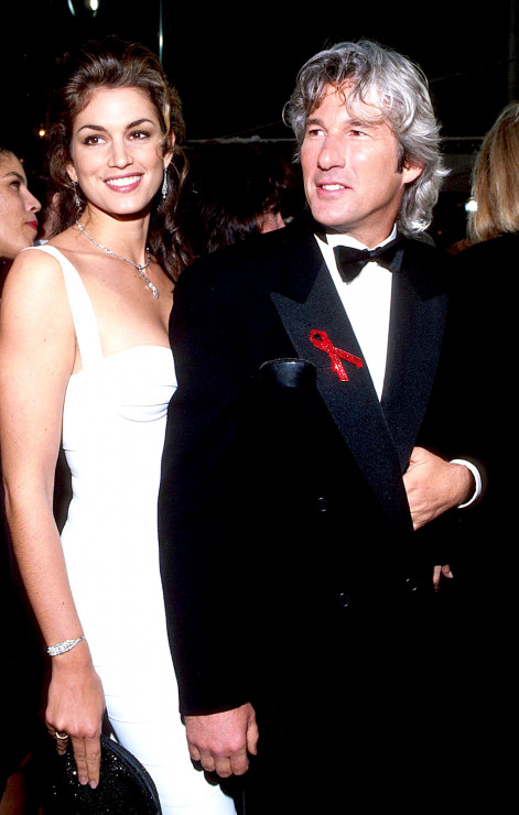 Richard Gere i Cindy Crawford, 65. Ceremonia Oscarowa, 1993