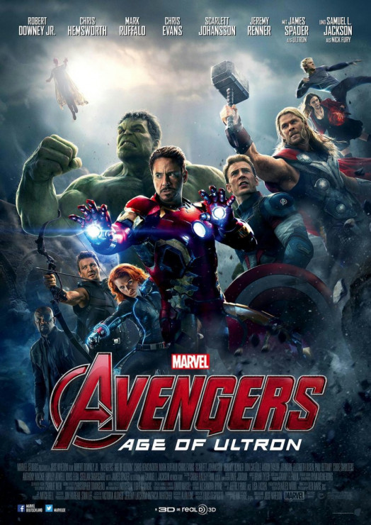 10 najczęściej ściąganych filmów w 2015 roku
3. "Avengers: Czas Ultrona". Ilość ściągnięć: 41 594 159