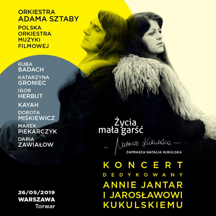 „Życia mała garść”: koncert dedykowany Annie Jantar i Jarosławowi Kukulskiemu
