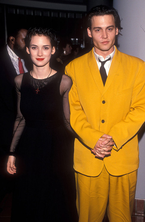 Winona Ryder i Johnny Depp - związek