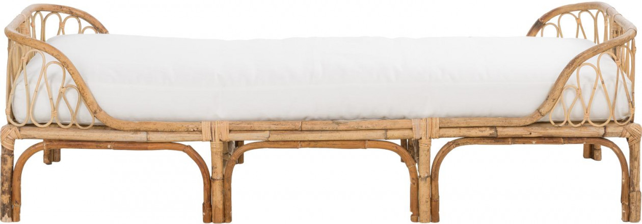 Łóżko dzienne z bambusa z poduszką Blond, Westwing, 2599 zł