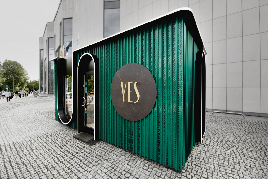 pop-up Yes w Gdyni, projekt: mode:lina™