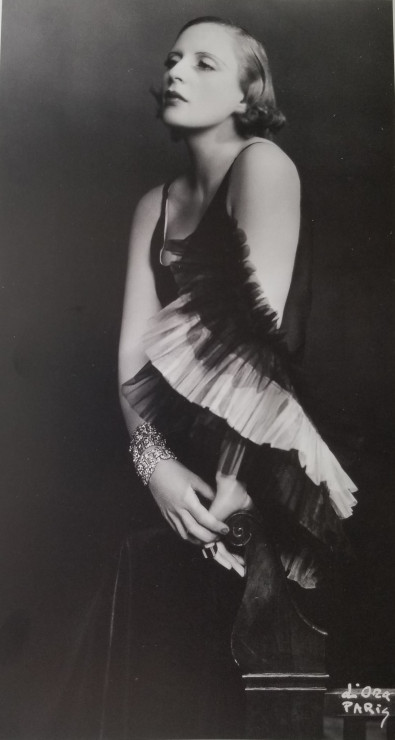 Lempicka in Rochas Dress by Madame D'Ora, 1929