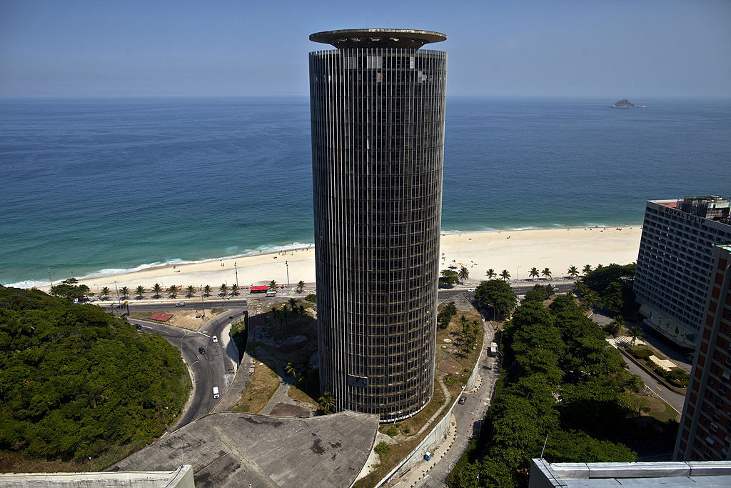 Opuszczony hotel Nacional, projekt: Oscar Niemeyer