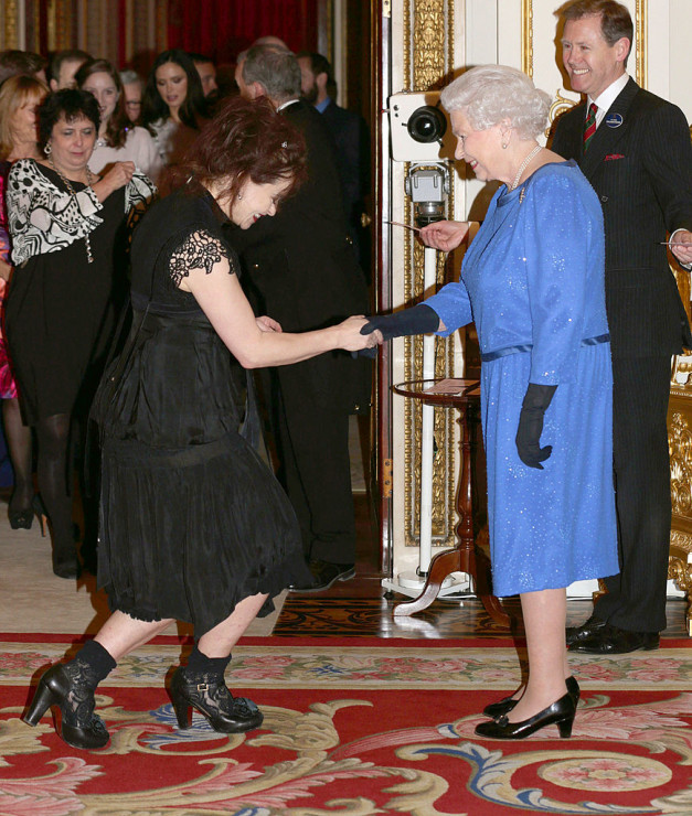 Królowa Elżbieta II i Helena Bonham Carter
