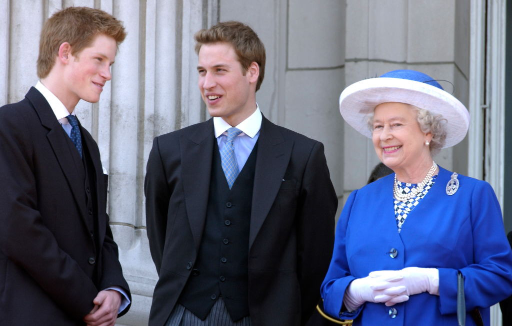 Książę Harry i królowa Elżbieta II