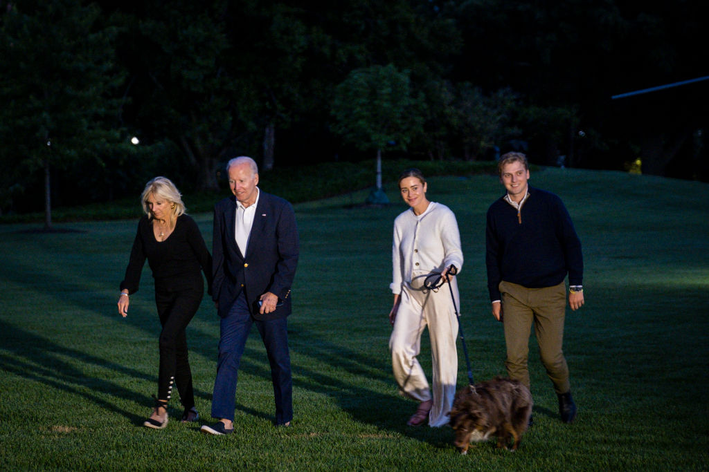 Joe Biden z rodziną