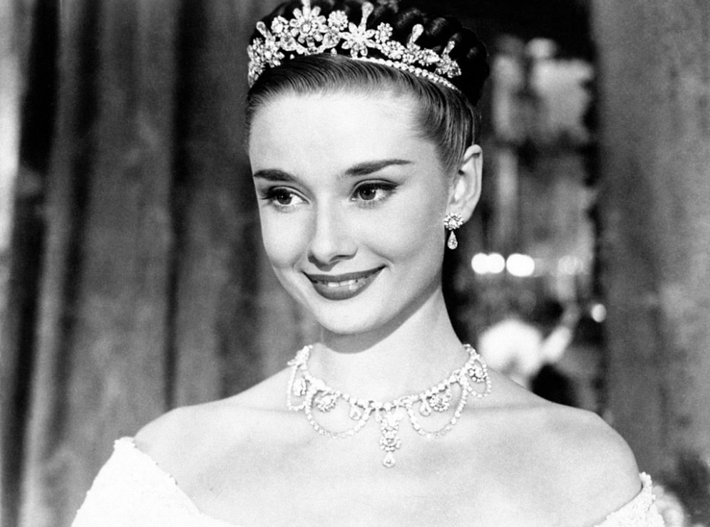 Audrey Hepburn w filmie „Rzymskie wakacje”