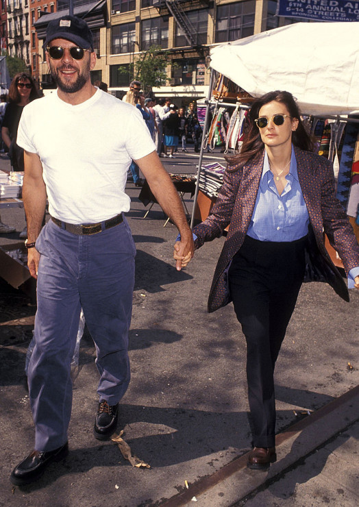 Demi Moore i Bruce Willis, 1994 rok.