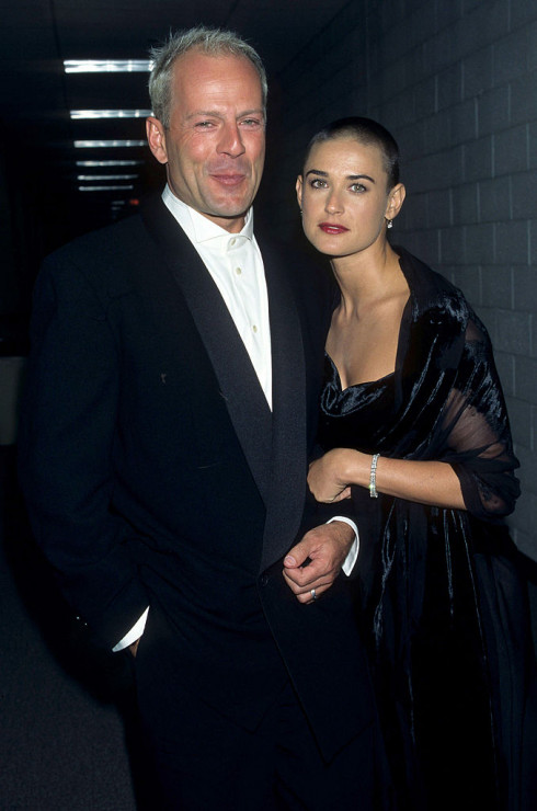 Demi Moore i Bruce Willis, 1996 rok.