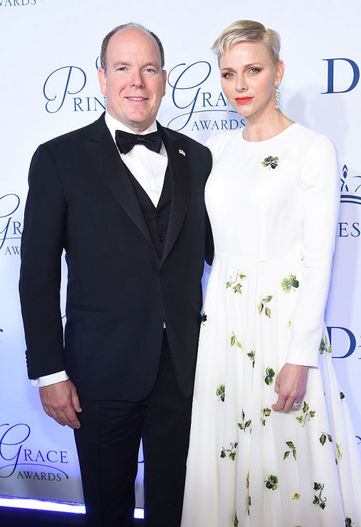 Księżna Charlene i książę Albert, 2016 rok.
