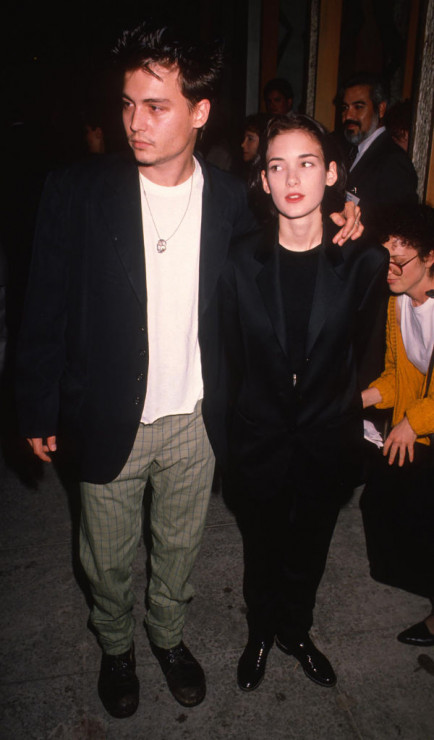 Winona Ryder i Johnny Depp