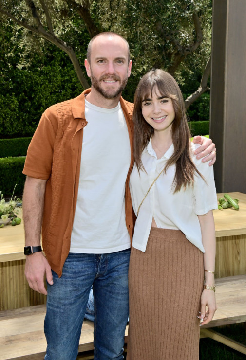 Lily Collins i Charlie McDowell