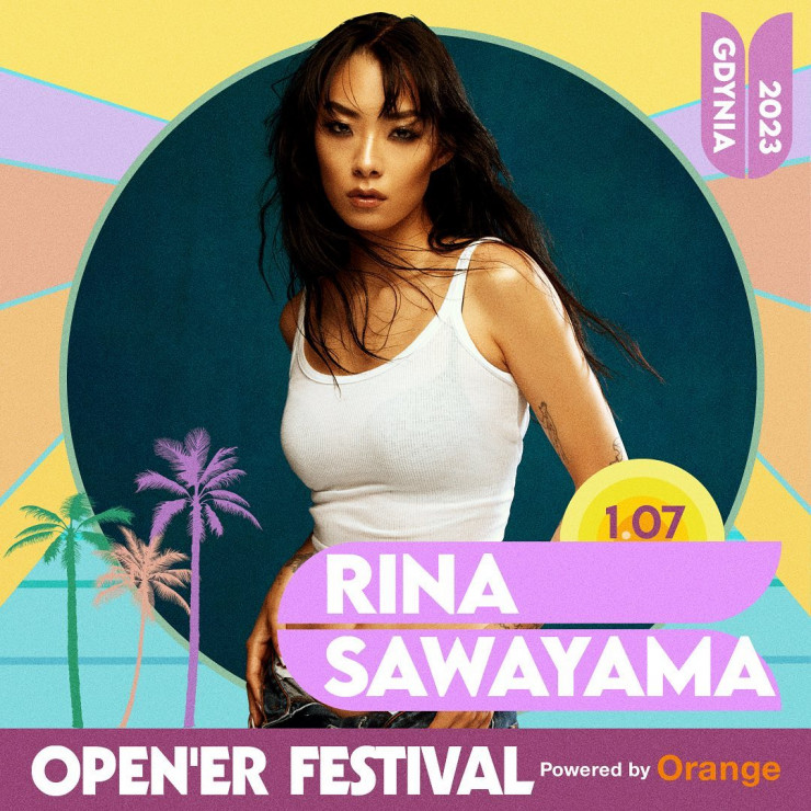 Rina Sawayama na Open'er Festival 2023
