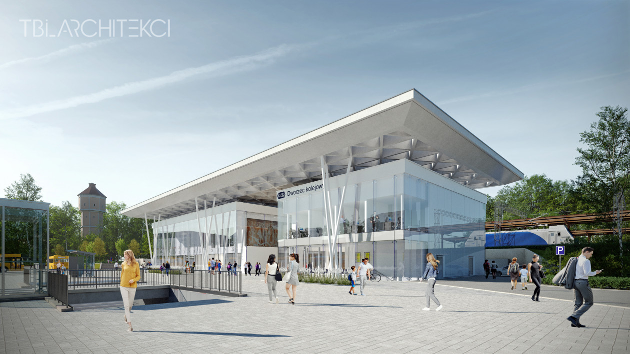 Nowy dworzec kolejowy w Koszalinie