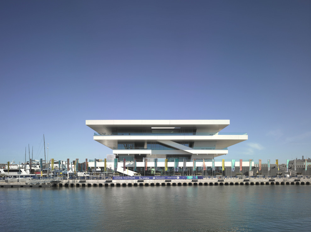 America’s Cup Building ‘Veles e Vents,' photo courtesy of Christian Richters