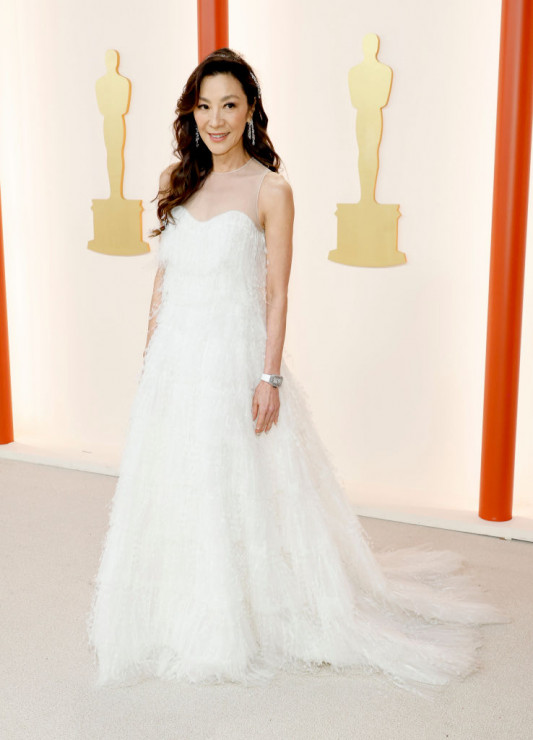 Oscary 2023: Michelle Yeoh w sukni Dior