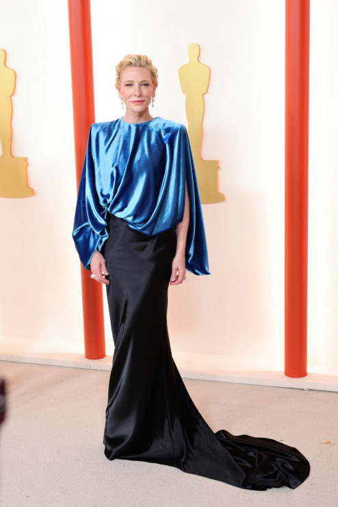 Oscary 2023: suknie vintage Cate Blanchett, Vanessy Hudgens i Rooney Mary. Te gwiazdy promowały drugi obieg na najsłynniejszym czerwonym dywanie
