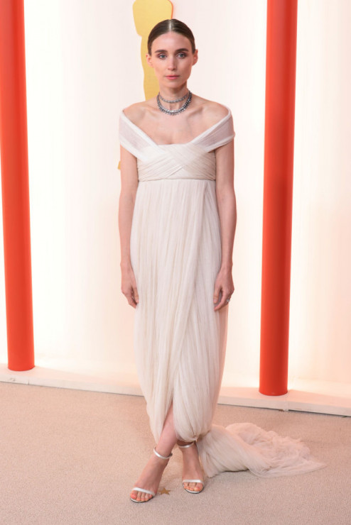 Oscary 2023: suknie vintage Cate Blanchett, Vanessy Hudgens i Rooney Mary. Te gwiazdy promowały drugi obieg na najsłynniejszym czerwonym dywanie