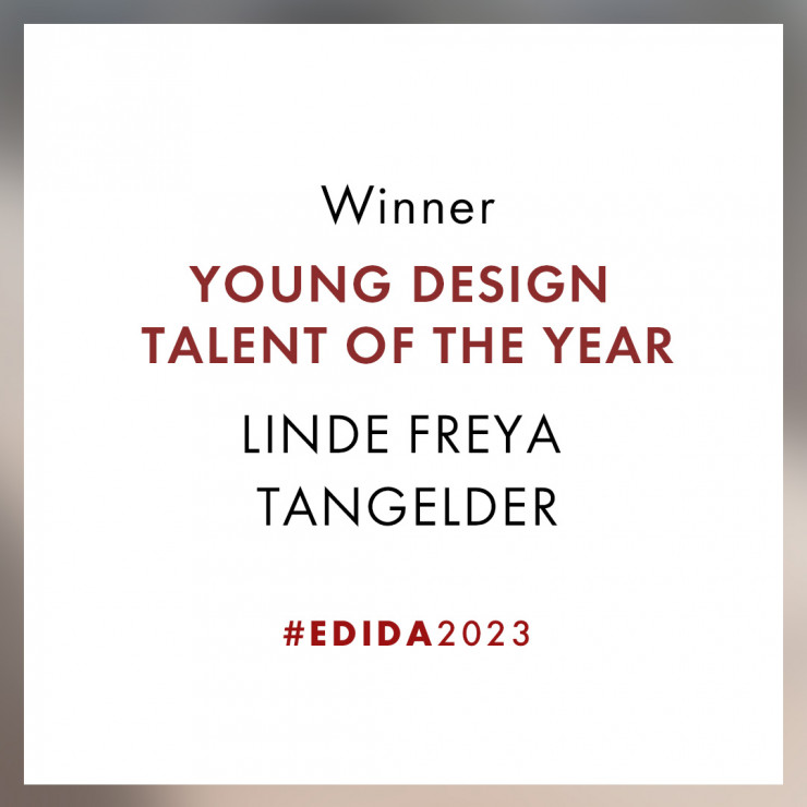 YOUNG DESIGN TALENT OF THE YEAR: LINDE FREYA TANGELDER